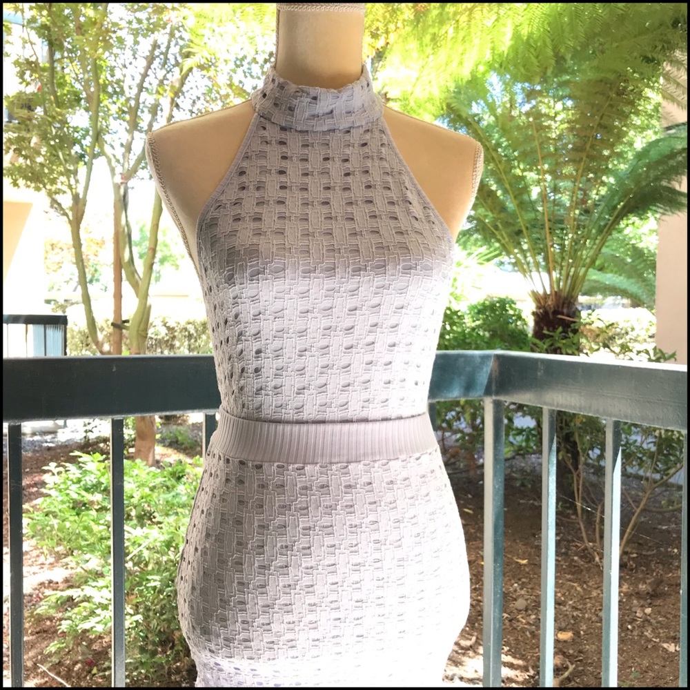 Mesh Bodysuit & Skirt Set